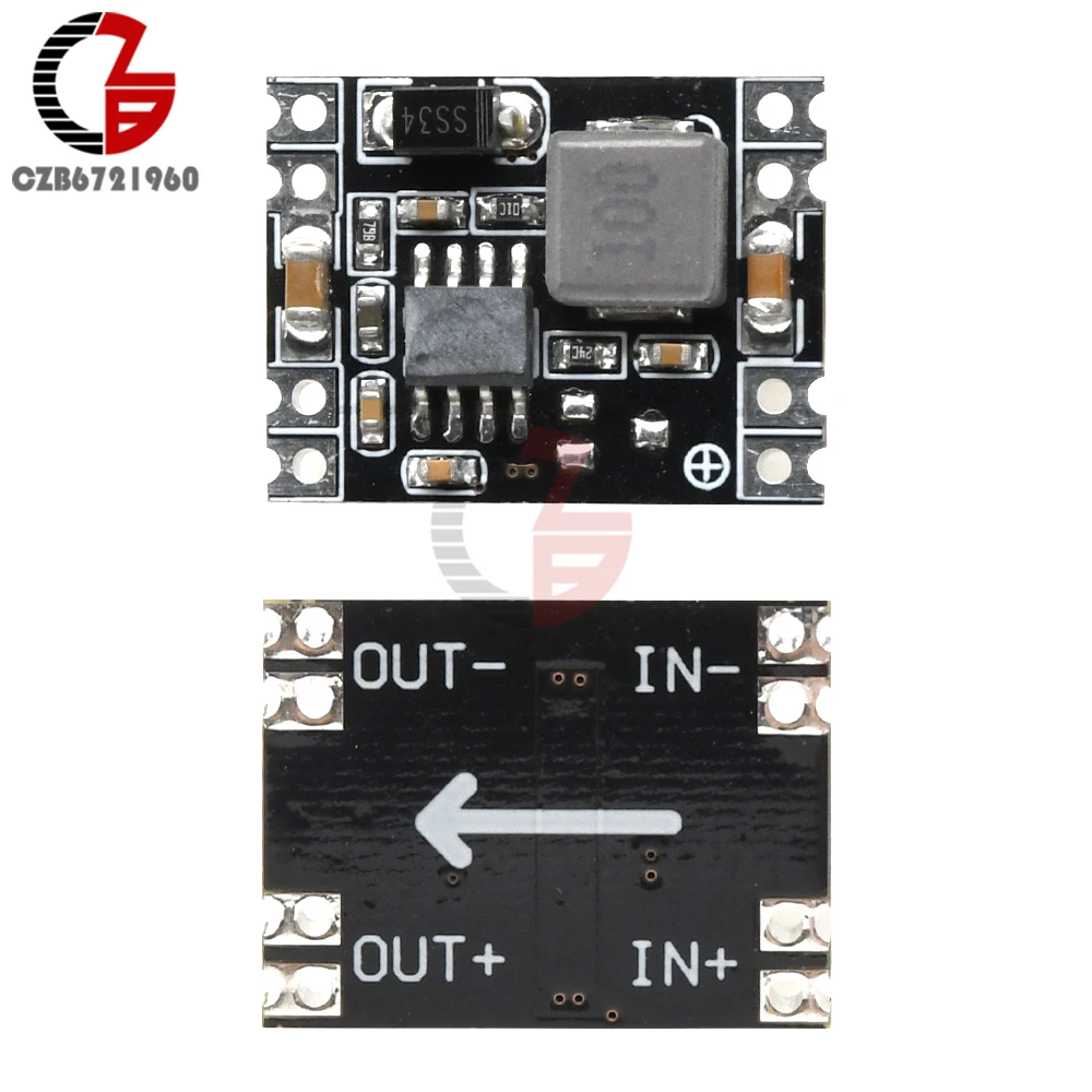 DC 5V 9V 12V 24V to 3.3V 5V DC-DC Step Down Buck Converter Module Power Supply Transformer Voltage Regulator Board