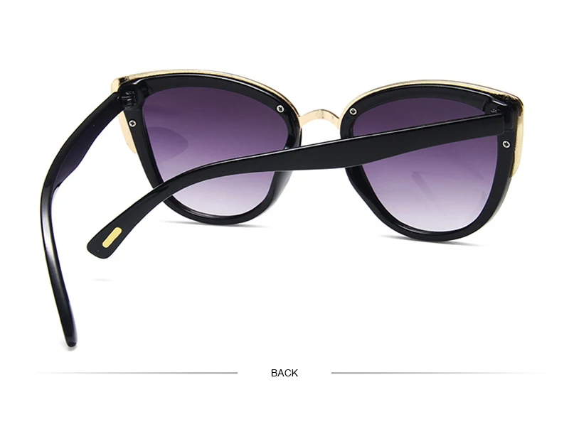 Klassische Cateye Frauen Sonnenbrille Vintage Anti-glare Cat Eye Sonnenbrille Weibliche Mode Leopard Driving Shades UV400 – Detail 8