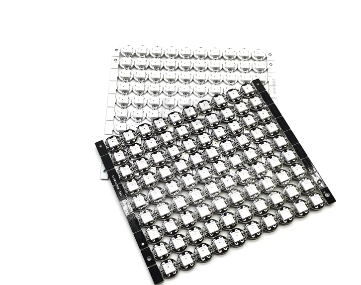 100-1000 pcs WS2812B LED Individually addressable WS2811 IC rgb white/black  SK6812 led heatsink (10mm*3mm) 5050RGB Built-in