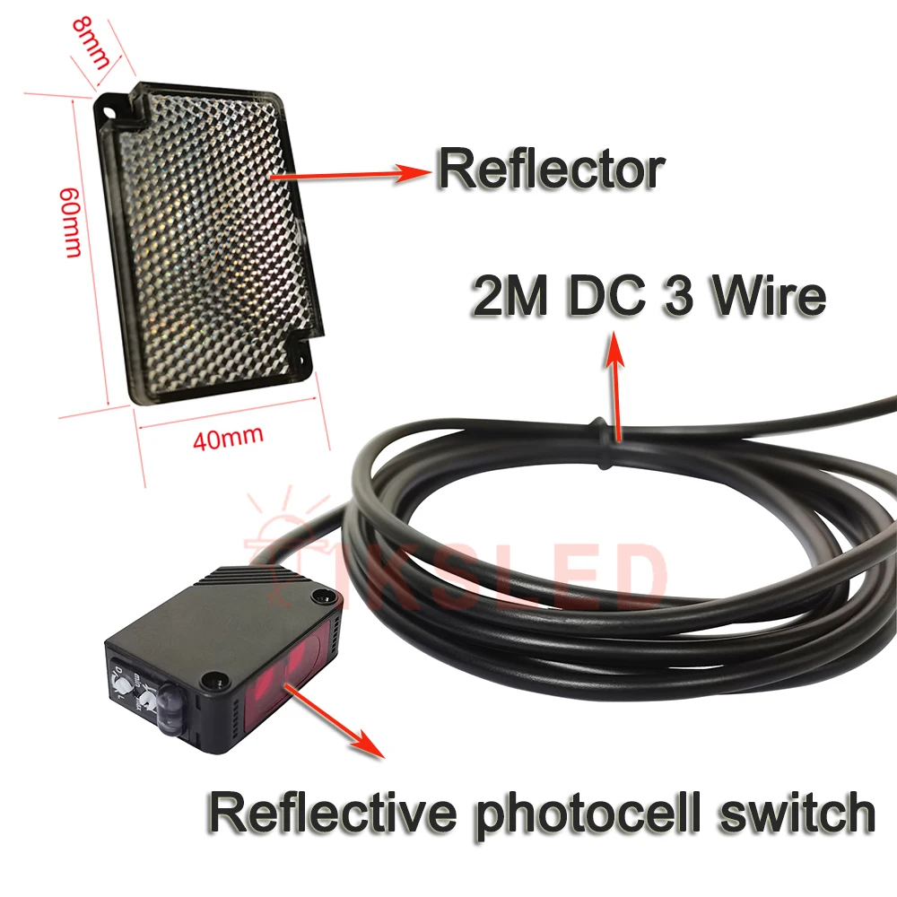 E3Z-D61 Photoelectric Switch DC 12~24V Diffuse Reflection Infrared Switch Diffuse Reflective Sensor