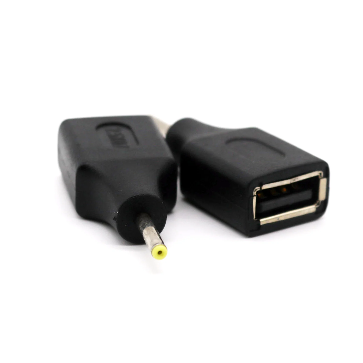 1pc USB 2.0 A 암-DC 2.5mm x 0.7mm 수 커넥터 충전 배럴 잭 전원 어댑터, 소형 DC USB 전자 충전 용