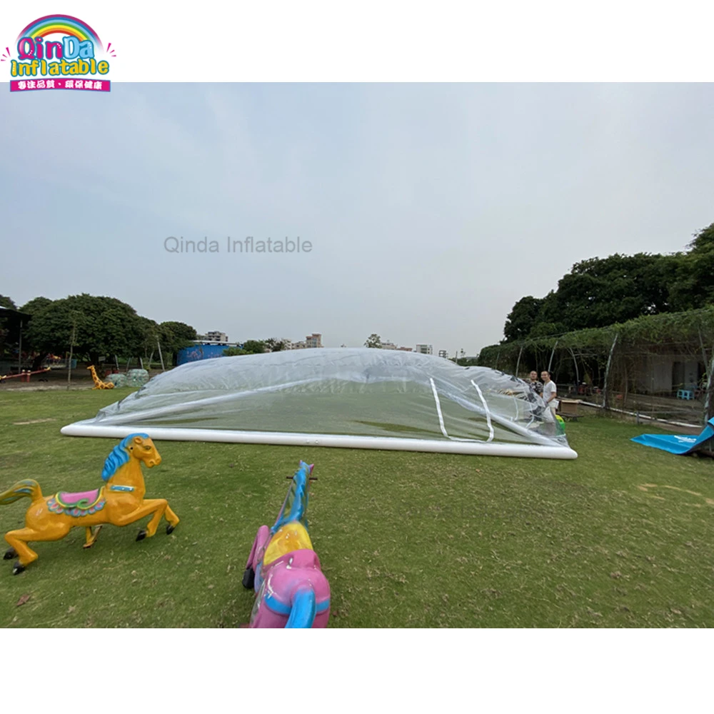 

Inflatable Bubble Shape Pool Cover Tent Mobile Inflatable Pool Dome Tent With Factory Price