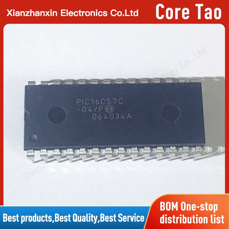 

1pcs/lot PIC16C57C-04/P PIC16C57C DIP-28 embedded microcontroller