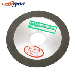 125mm Diamond Grinding Disc Wheel Cutting Grinding Coated for Tungsten Steel Milling Tool Carbide Metal Bore 32mm 1Pc