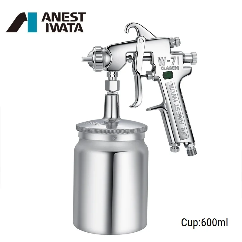 Original Japan Anest Iwata W-71C Professional Spray Gun Paint Sprayers Pneumatic Tools Spray Guns Mini Painting W71 Made in CN