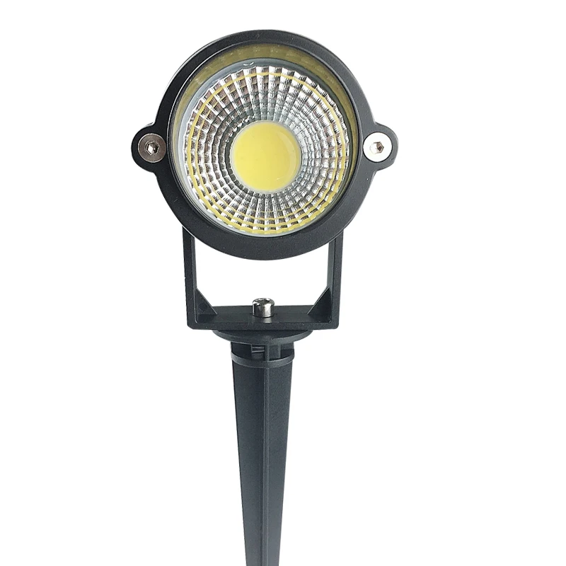 Waterproof Outdoor Garden Lawn Lamps 220V 110V 12V 3W 5W LED Lawn Landscape Light Spike Bulb IP67 Outdoor Lighting for Garden