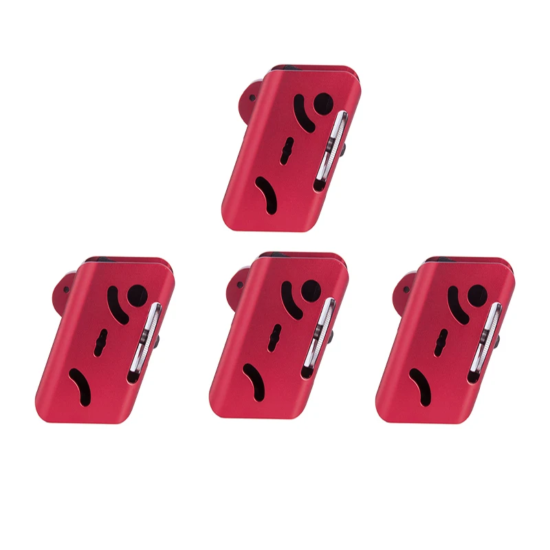 IPSC Holster Aluminum Magazine Pouch Mag USPSA Multi-Angle Adjustment Speed Shooter's Pistol Holster Red Ipsc Accesorios