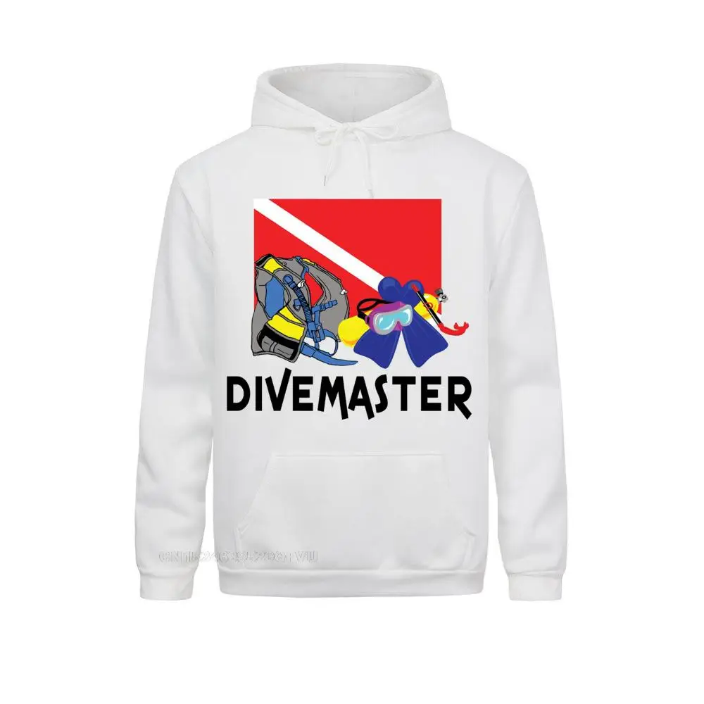 Scuba Divemaster Hoodie Men Pure Cotton Women 2021 Dive Diver Sea Snorkeling Sports Diving Oversized Streetwear