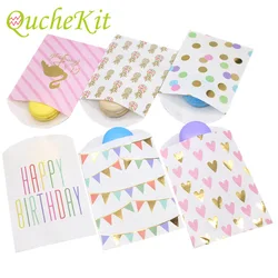 12Pcs/Lot Paper Bags For Gifts Wedding Favor Bag Candy Cookie Paper Bag Wedding Birthday Anniversary Favor Candy Gift Paper Bag