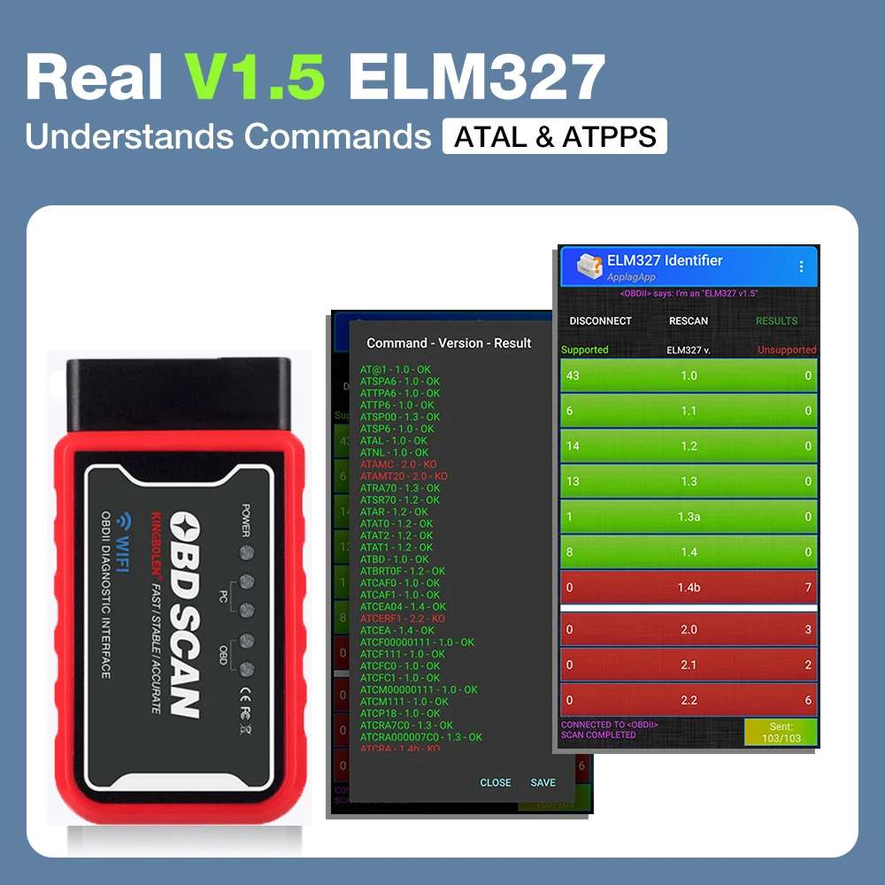 Elm327 wifi v1.5 com pic18f25k80 chip scanner de carro elm 327 obd2 leitor de código para ios Elm327 wifi v1.5 com pic18f25k80 chip scanner de carro elm 327 obd2 leitor de código para ios