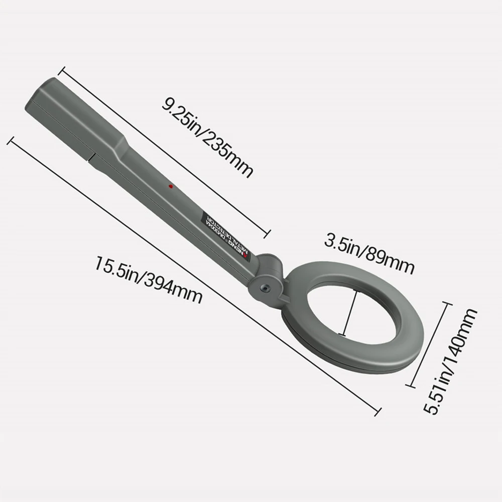 Metal Detector portatile portatile controllo di sicurezza industriale strumento Super Scanner Buzzer Finder strumento di ricerca umana ad alta