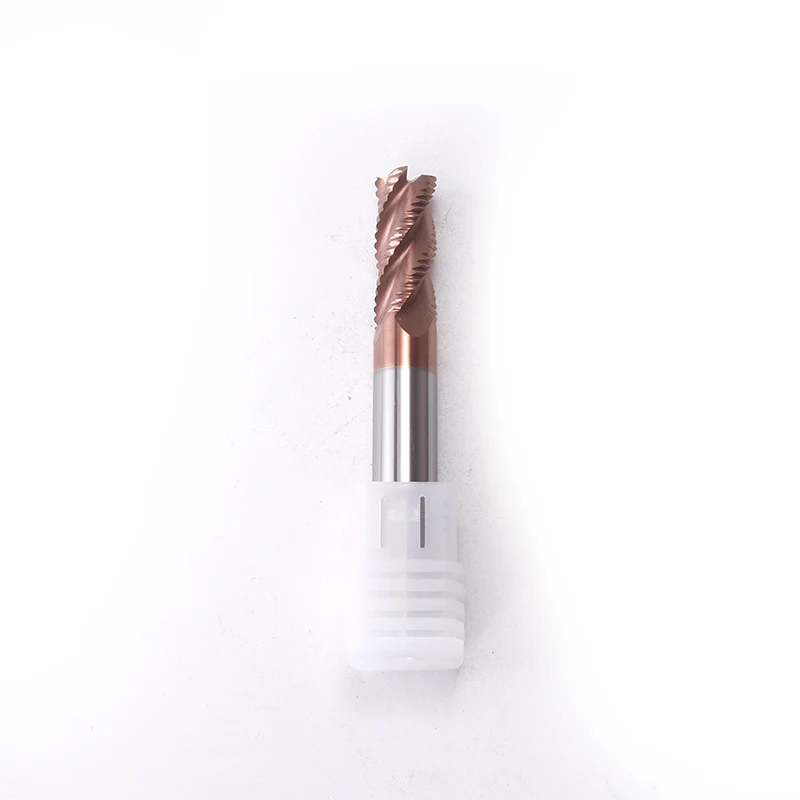 ZCT Roughing Milling Tools CNC Milling Cutter Roughing End Mills HRC55 4 Flutes Fresa Metal Cutter 4mm 6mm 8mm 10mm 12mm Endmill