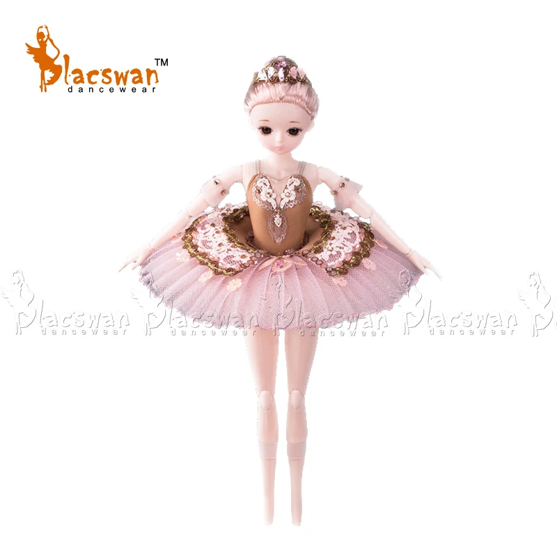 Ballerina Doll Cinderella 30cm Poseatable Pink Ballet Doll for Car Decoration Ballet Theater Dispalying Item Gifts for Kids AC31