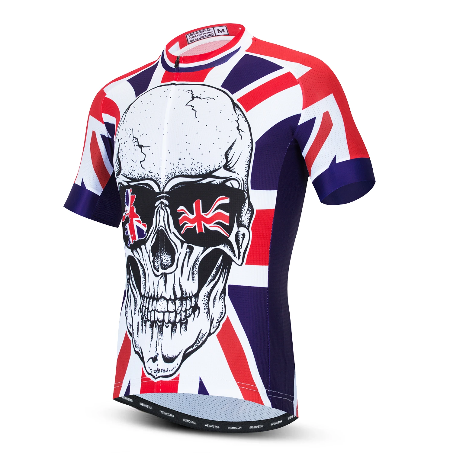 2021 USA UK Spain Germany Mexico Russia France Canada Cycling Jersey Men Short Sleeve MTB Bike Clothing Ciclismo Maillot Skull