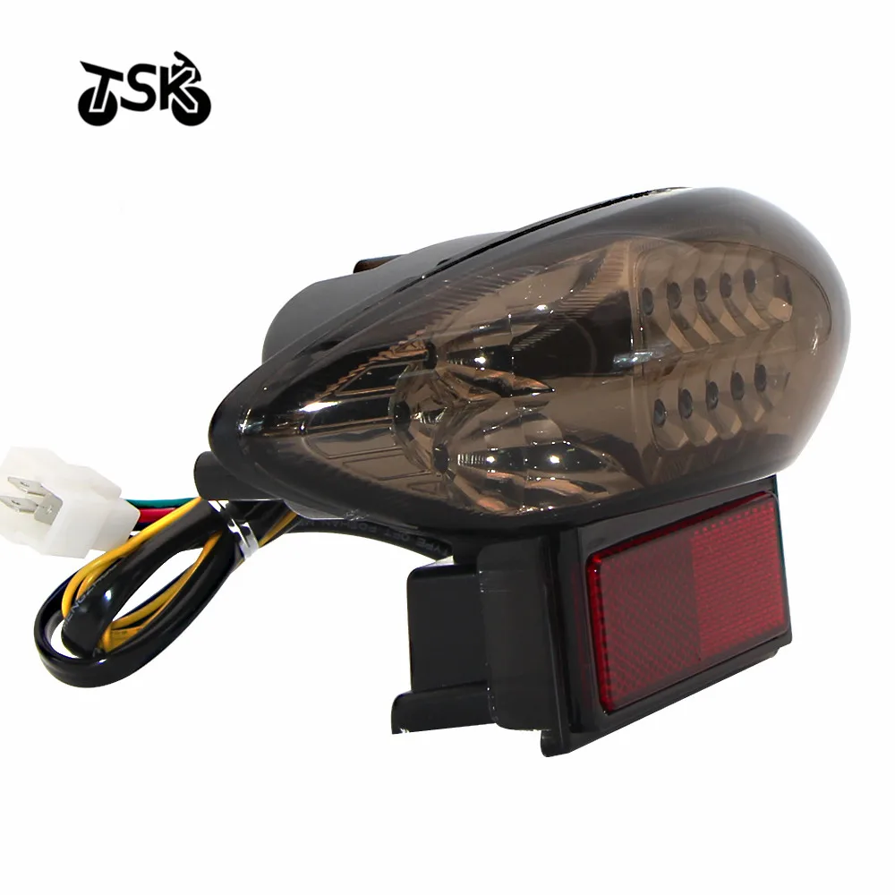 For Suzuki Hayabusa GSX1300R Katana GSX600F GSX750F Tail Light Brake Turn Signal Integrated LED Motorcycle Accessories