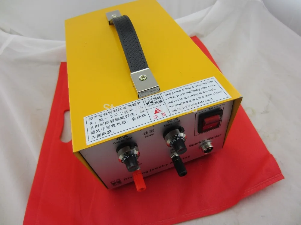 Pulse Sparkle Spot Welder 200W  manufacture sparkle jewelry welder machine Gold Silver Platinum Welder  Jewelry Welding Machine