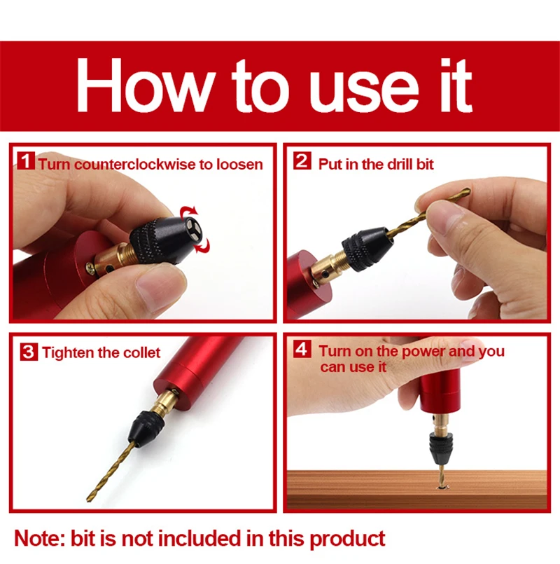 Imagem -06 - Diy Moedor Elétrico Broca de Mão Máquina de Polimento Jóias Artesanato Usb Powered Gravura Mini Micro Portátil Ferramentas de Moagem Rotativa