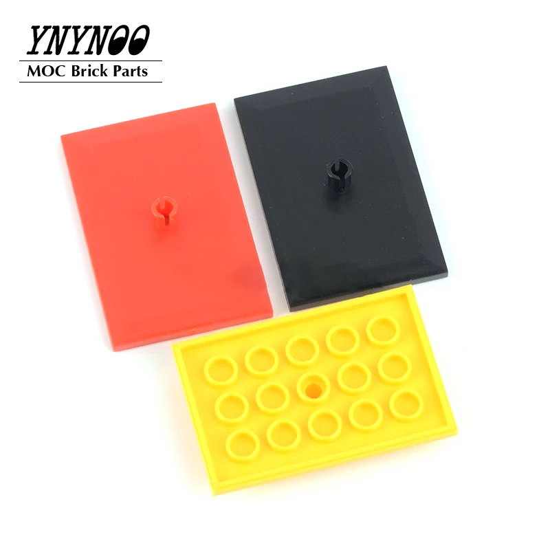 10Pcs/lot MOC Parts Tile Special Cover Plate Train Bogie Plate 10254 City Building Blocks 4025 4092 65441 15604 18626 DIY Toys