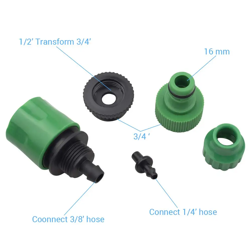 1 Pc ogród szybkie łączenie wody 1/4 Cal wąż szybkie złącza ogród złącza rurowe Homebrew podlewanie rury montażu