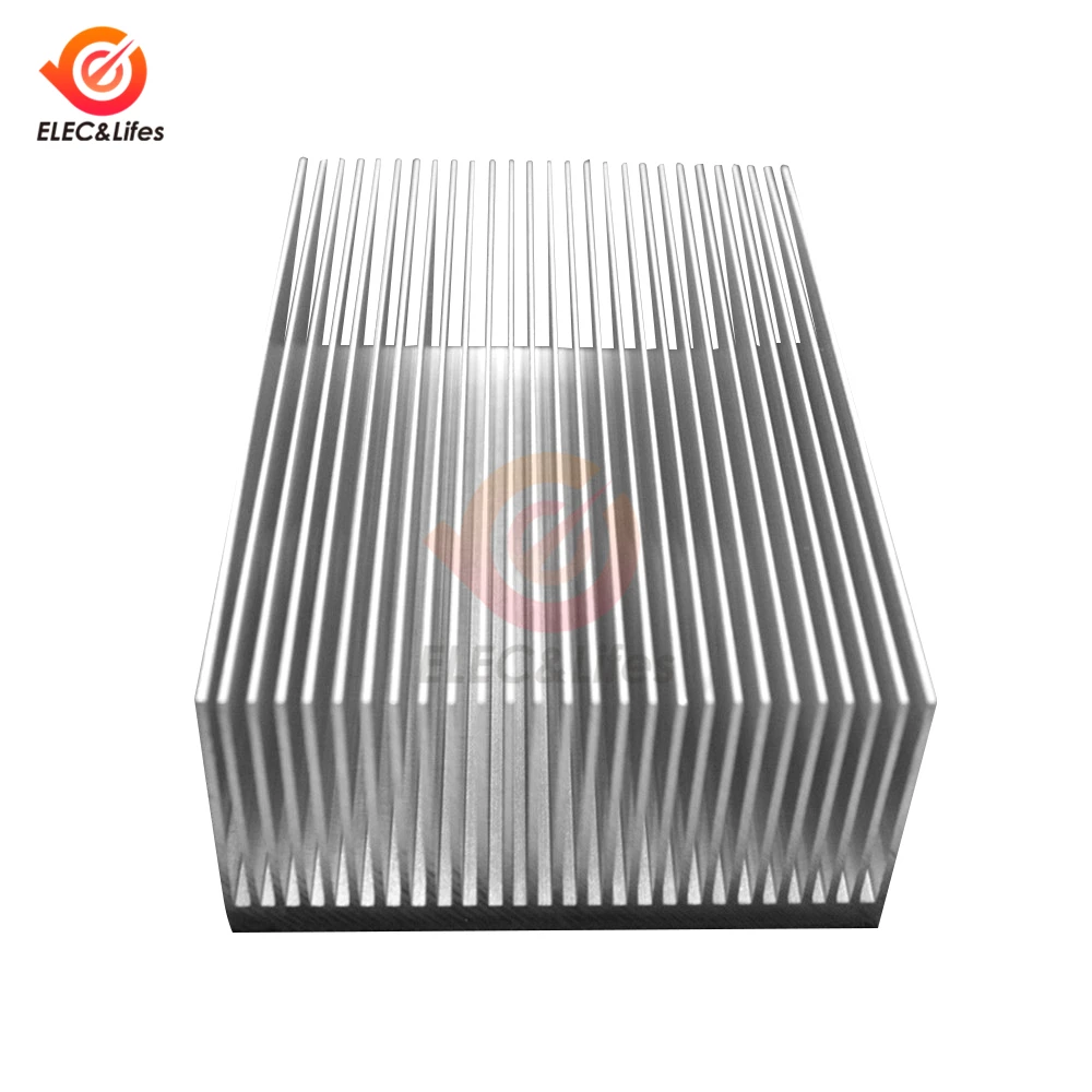 Electronic Radiator Aluminum Dense teeth Heatsink Extruded Heat Sink 100x69x36MM for Computer Water Cooling System LED Amplifier