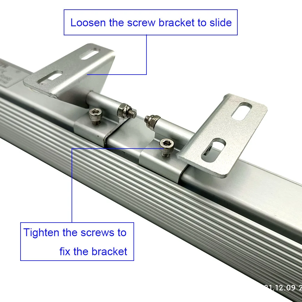 24W 28W 32W LED CNC Machine Tool Work Light Panel Lamp Tempered Frosted Glass Sliding Mounting DC24V AC100-250V Hot Sales