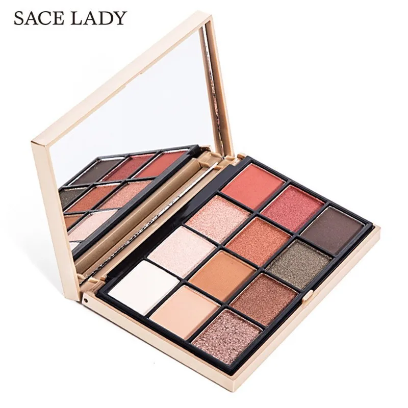 12 Color Eye Shadow Disc, Matte Pearlescent High Coloring, Lasting No Dizzy Dyed Makeup Plate SL320 Eye Shadow Palette