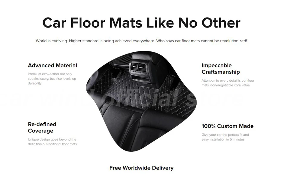 100% Fit Custom Made Leather Car Floor Mats For Renault Fluence 2004 2005 2006 2007 2008 2013 Carpet Rugs Foot Pads Accessories