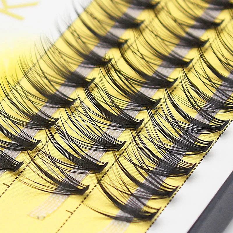 500pcs  Mink Eyelash Extension Natural 3D Russian Volume Faux Eyelashes Individual 20D Cluster Lashes Makeup Cilia