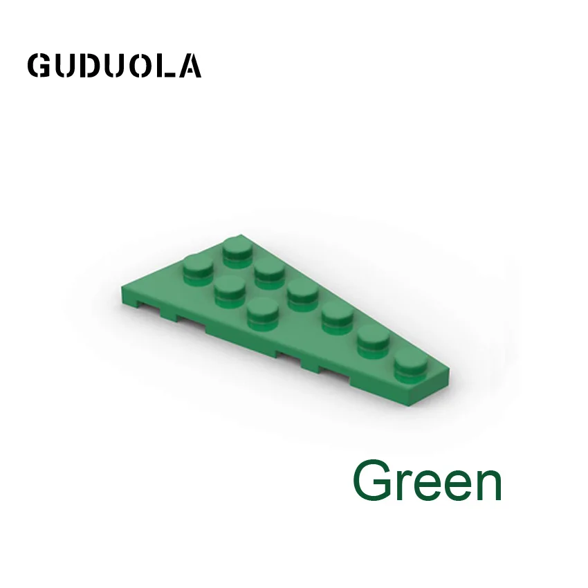 Guduola Rechte Platte 3 x 6 mit Winkel 54383 Spezialziegel MOC Build Kleine Praticle-Blöcke 25 teile/los