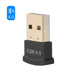 Adaptadores bluetooth 4.0 usb sem fio, mini transmissor/receptor bluetooth para computador, alto-falantes e áudio