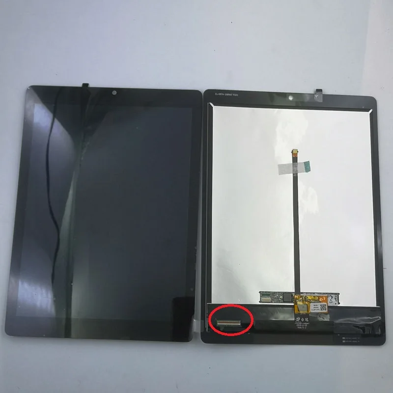 Imagem -03 - Polegada D651n-k9wt N18q1 Display Lcd Painel da Tela de Toque Digitador Assembléia para Acer Chromebook Tab 10 Series Tab10 9.7