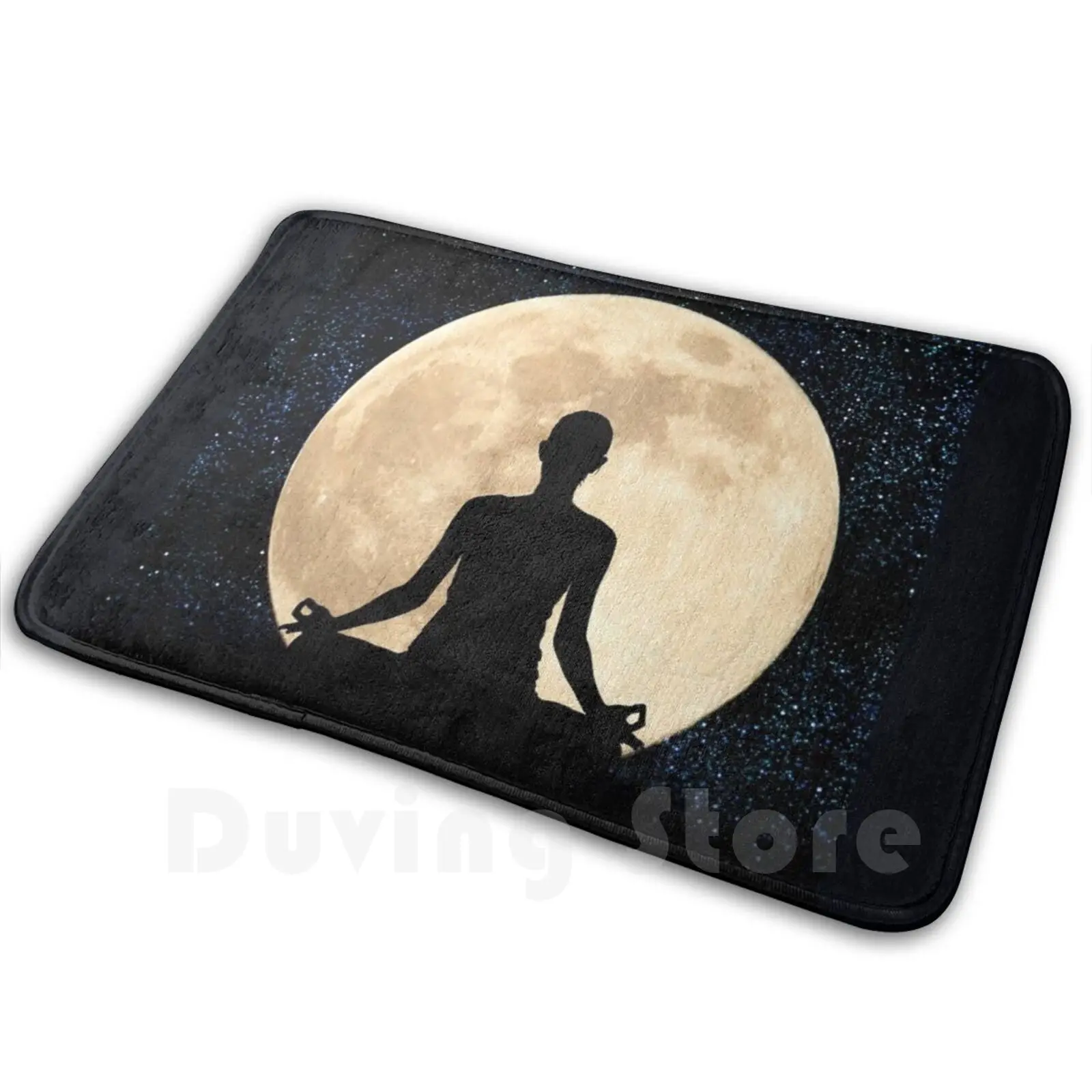 Yoga Mat Rug Carpet Anti-Slip Floor Mats Bedroom Yoga Cool Love Hindu Meditation Peace Zen Buddhism Buddha Hippie