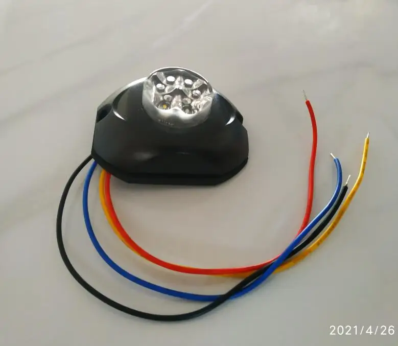 LED車の点滅ライト,6LED,5W,警告灯,点滅ライト,防水