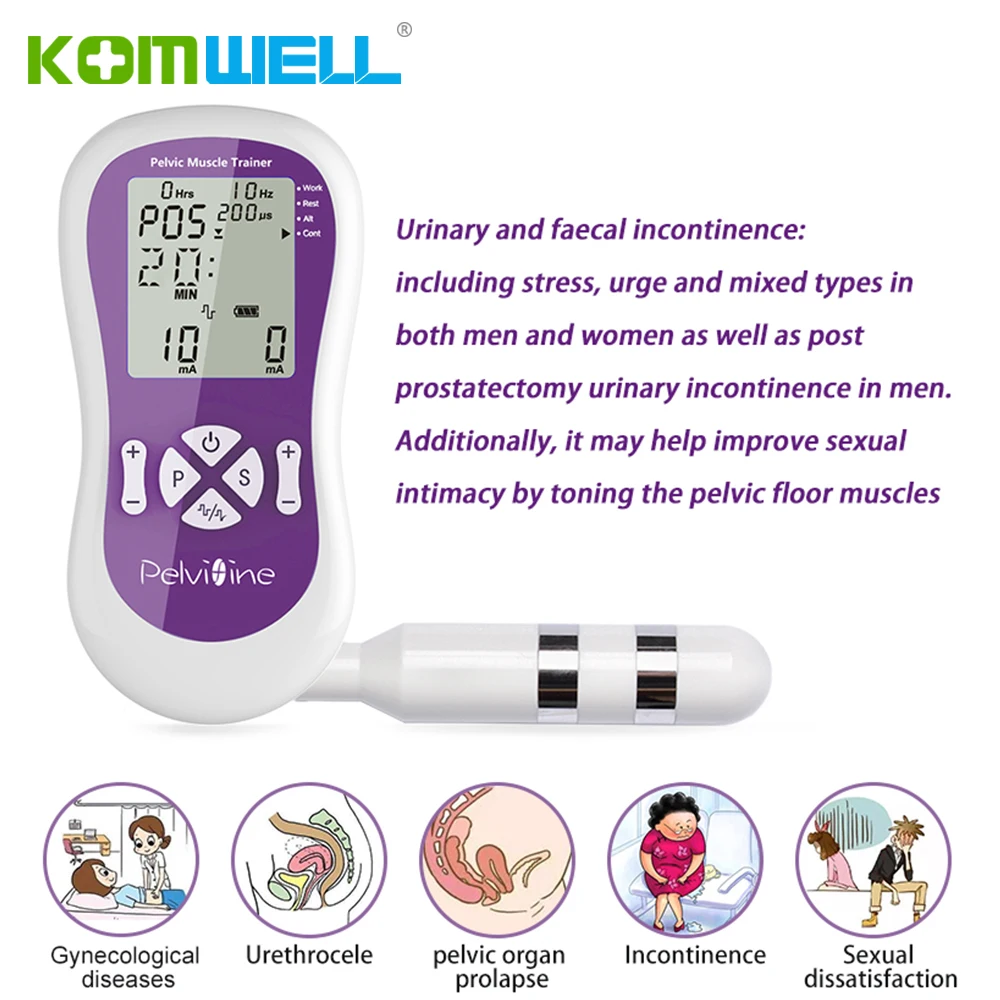 

Kegel Exerciser Incontinence Stimulator With Probe For Bladder Control And Pelvic Floor Exercise For Women Muscle Stimulator