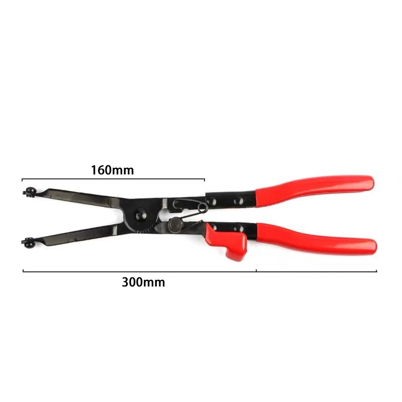 Extra Long PSA Exhaust Pipe C Clamp Pliers Tool Set Garage Tool Citroe-n Peugeo-t Hose Clamps Pliers