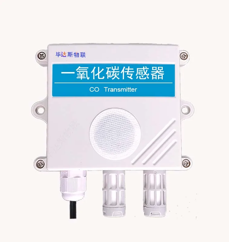 Carbon Monoxide Sensor Transmitter CO Concentration Underground Garage Relay Contact Switch Measure Current RS485