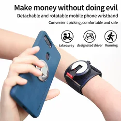 Unverise Phone Cases Sport Arm Wrist Band Armband Handbag Phone Holder For iPhone 16 14 plus On Hand Cover Running Arm Band Base