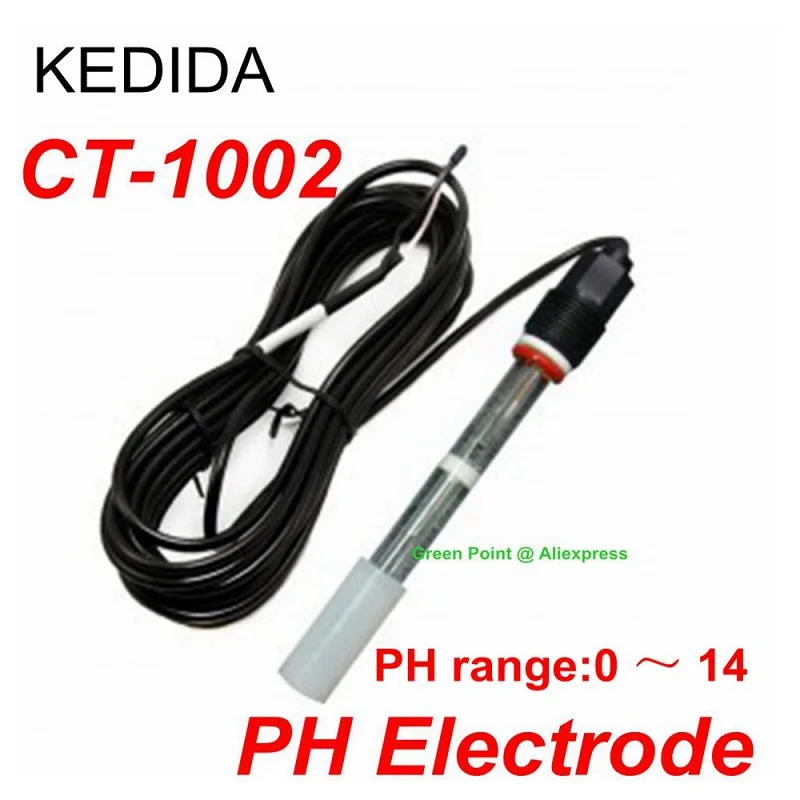 

KEDIDA Professional Pen Type CT-1002 PH Composite Electrode Sewage Water Quality Tester Waterproof PH Meter Suitable Aquarium