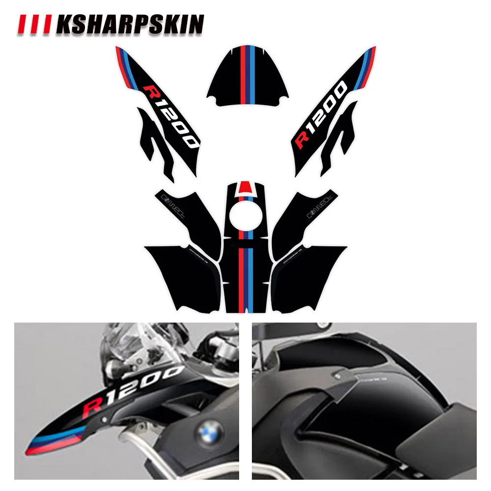 Motorcycle full body stickers reflective protective sticker Body decorative film for BMW R1200GS ADV r 1200gs r1200 gs 2004-2007