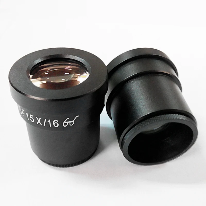 Wide Angle High Eye-piont Eyepiece Optical Lens for Stereo Microscope 30 mm or 30.5 mm Mounting Diameter WF10X WF15X WF20X WF25X