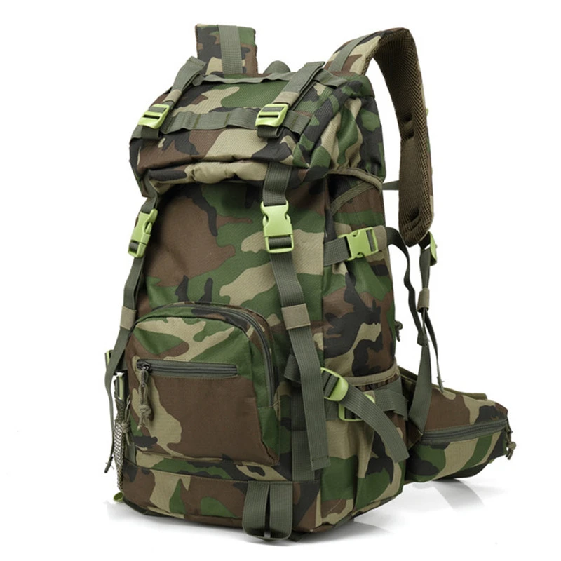 

Outdoors Nilitary Water Repellent Wear Resistant High Capacity Oxford Bag Hiking Camping Travel Both Shoulders Backpacks