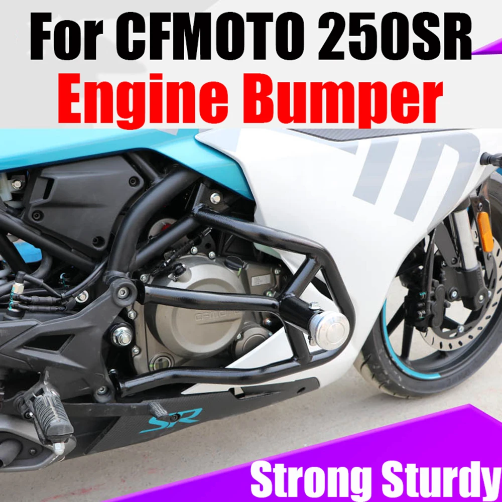 

Motorcycle Crash Bar Engine Guard Frame Sliders Bumper Falling Protector For CFMOTO CF 250SR SR250 SR 250 SR CF250SR Accessories