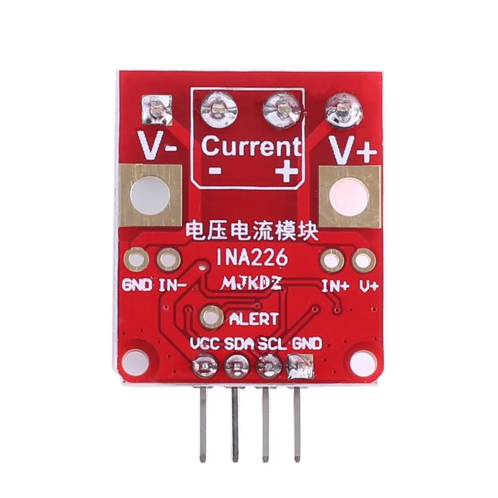 INA226 Current Voltage Monitoring Sensor Module for Arduino IIC I2C Interface Bi-directional Zero-Drift Breakout Board DC2.7-5.5