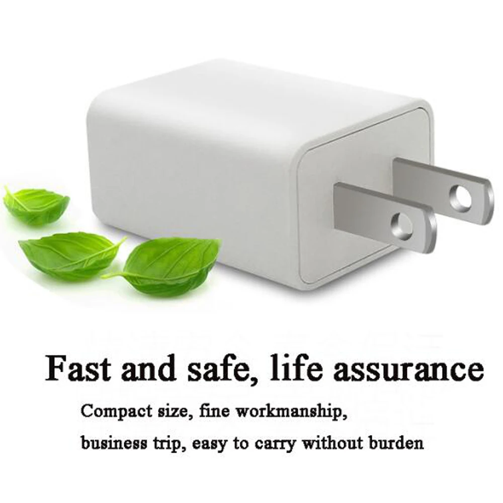 100 pcs 5V/1A portable USB Charger Smart Quick Fast Charging Head Charger Adapter US/CN/JP Plug For Iphone/Huawei/Xiaomi