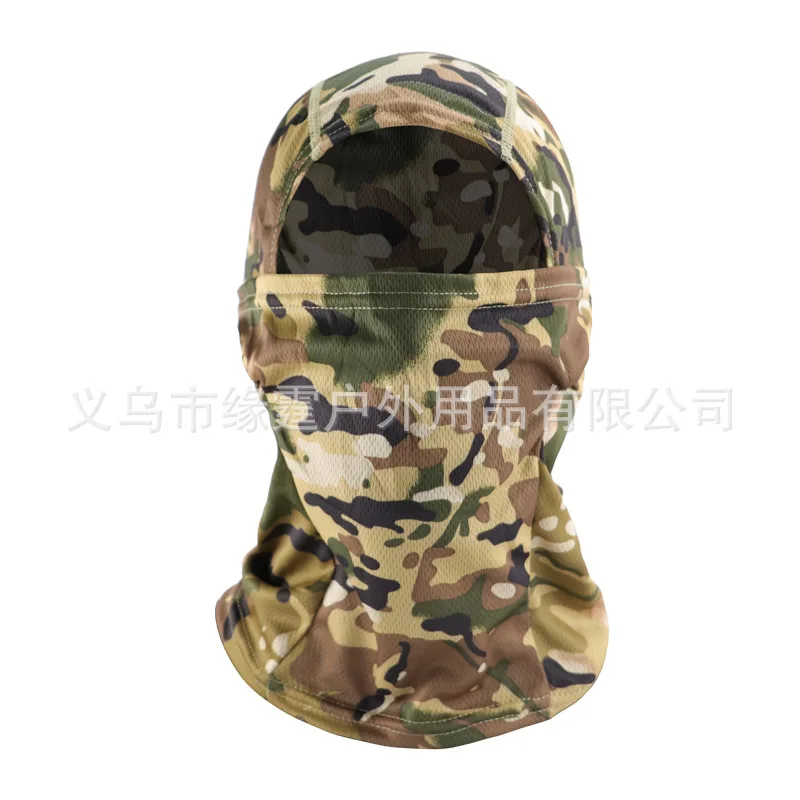 Camouflage Tactical Masked Hat Unisex Multifunctional Riding Scarf CS Paintball Camouflage Headgear