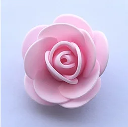 

3.5 bubble foam head simulation PE roses rose bear flower wedding decoration flower wholesale