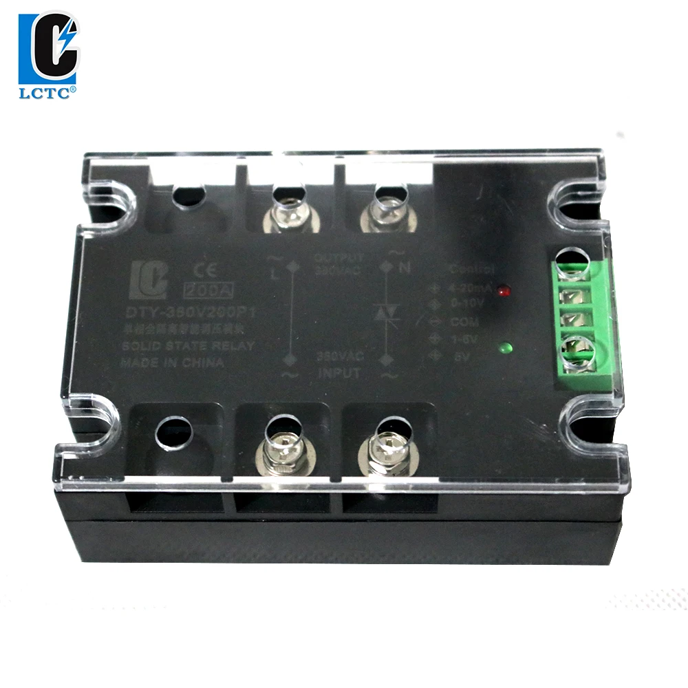 10A-200A single phase AC voltage regulator module 220V 380V power regulator module