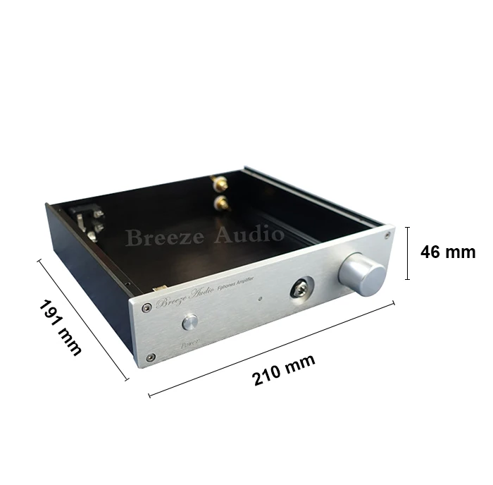 BRZHIFI BZ2204 Series Aluminum Case Headphone Amplifier Chassis DIY Customized Multifuction Metal Electronic Instrument Box