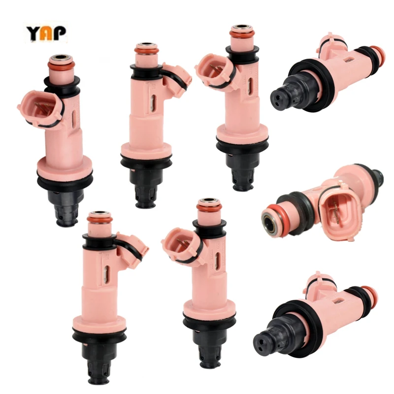 Fuel Injector (8) FOR TOYOTA SC400 LS430 GS430 UZZ40 UCF30 3UZFE 1URFE 2GRFSE 3.0L 3.5L 4.3L 4.6L V6 V8 23209-50030 23250-50030