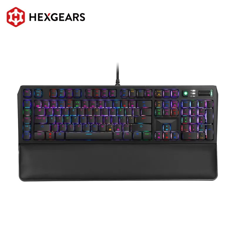 

HEXGEARS GK760 Bluetooth Keyboard RGB Backlight 104 Keys Kailh CHOC Switch Mechanical Keyboard Portable office/games Keyboard